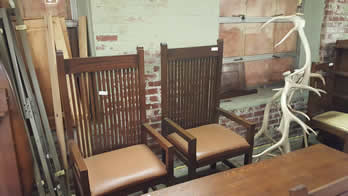 Mission Oak Chairs